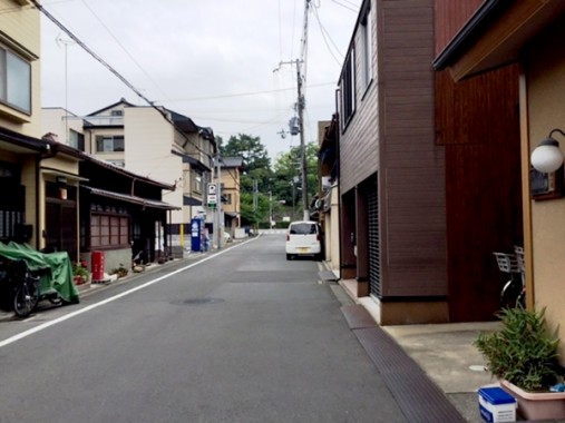 二条城前駅　町並み