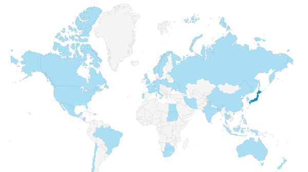 地域   Google Analytics