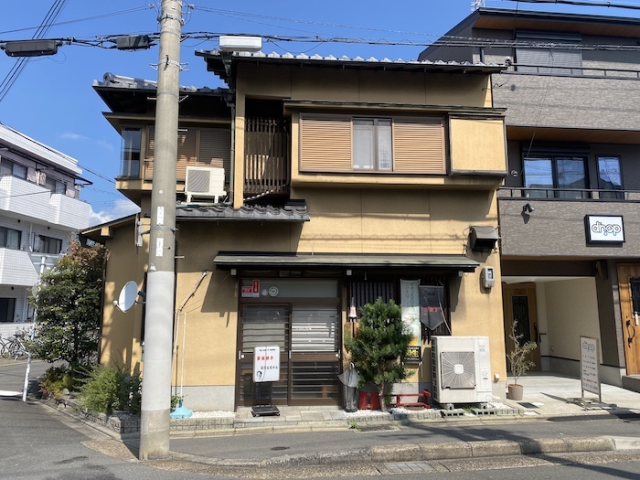 京都左京区、駅近の居抜き店舗（茶...